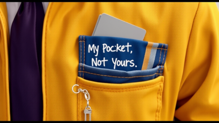 My Pocket, Not Yours Sales Strategy